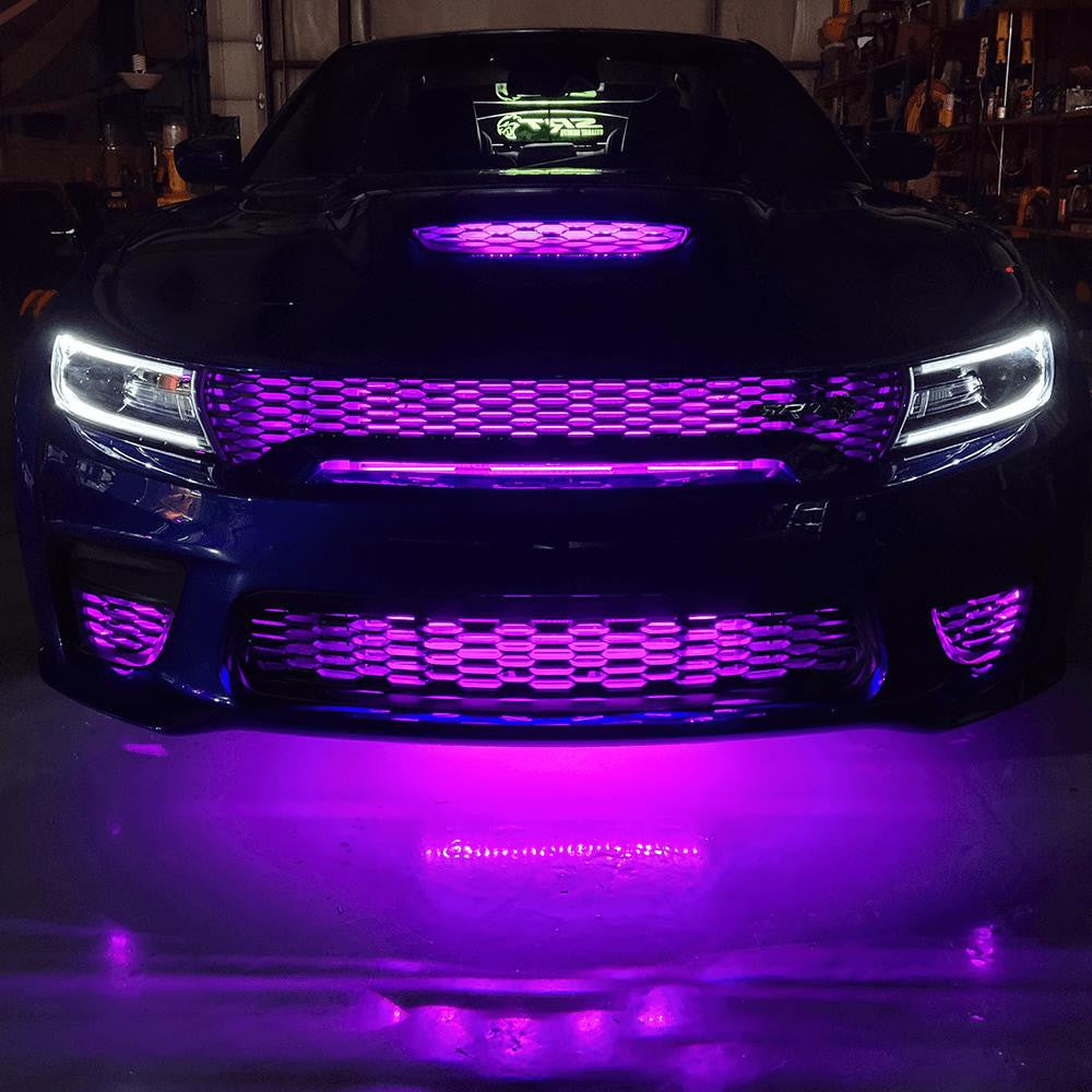 240$ VALUE! - RGB LED GRILLE HELLCAT/SCATPACK 2015-2024 RAFFLE/GIVEAWAY