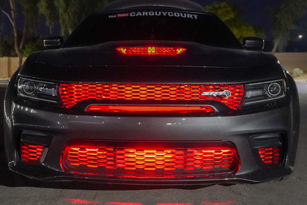 240$ VALUE! - RGB LED GRILLE HELLCAT/SCATPACK 2015-2024 RAFFLE/GIVEAWAY