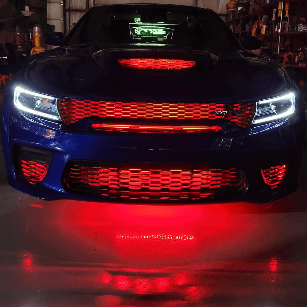 240$ VALUE! - RGB LED GRILLE HELLCAT/SCATPACK 2015-2024 RAFFLE/GIVEAWAY